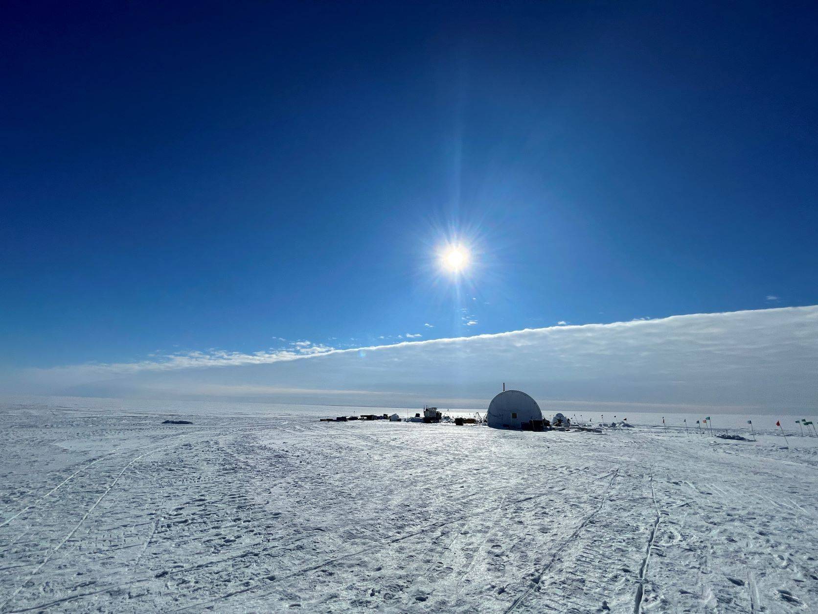 A research site in Antartica 